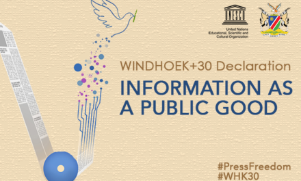 Keeping the spirit of the Windhoek Declaration alive by reinforcing Information as a Public Good
