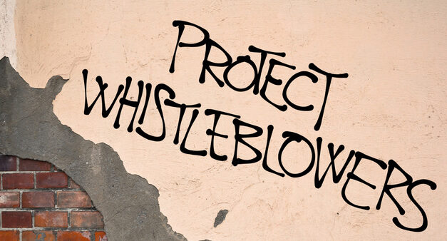 Protect whistleblowers now